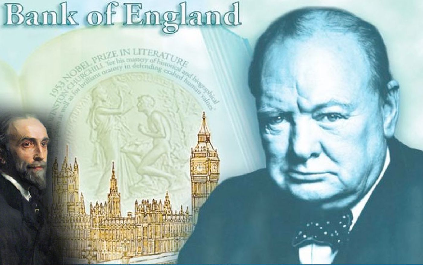 Winston Churchill and Sir Montagu Norman