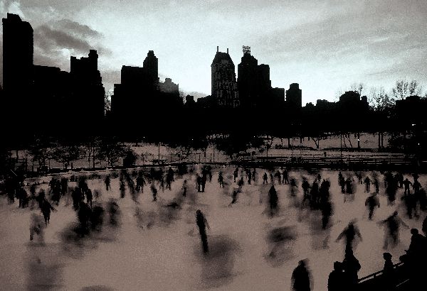 Central Park New York where trouble is about to crack in 1929