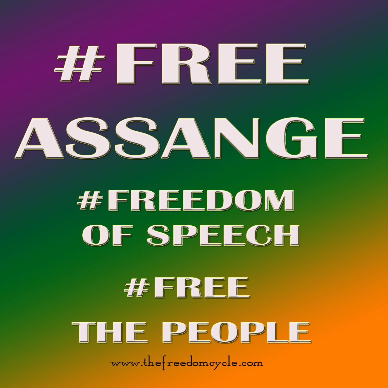 Free Assange Freedom Speech