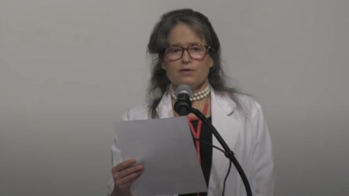 Dr Annie Bukacek at The Freedom Cycle